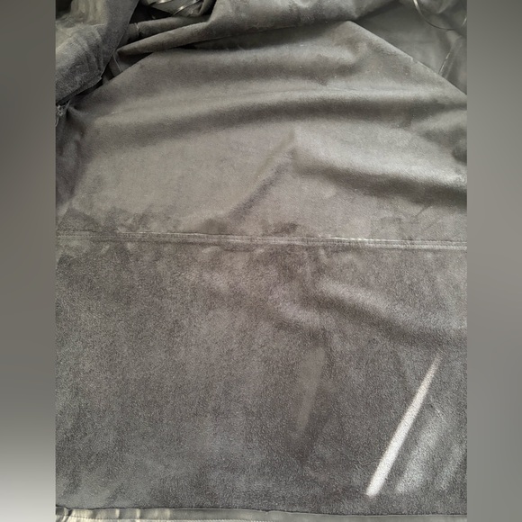 Zara Faux Leather Oversized Jacket Black Size Medium - Picture 9 of 10